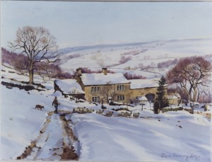 Yorkshire Dales Landscape Painting by Diana Rosemary Lodge